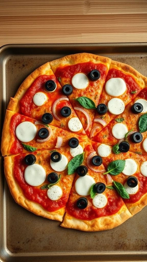 High-Protein Chicken Crust Pizza