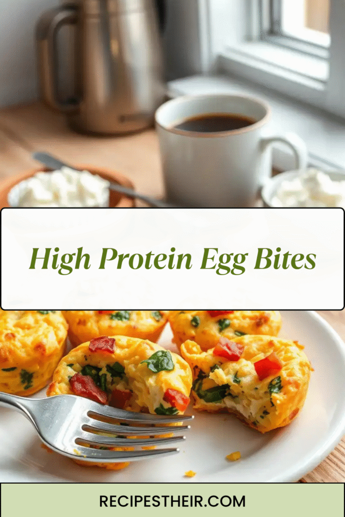 High Protein Egg Bites
