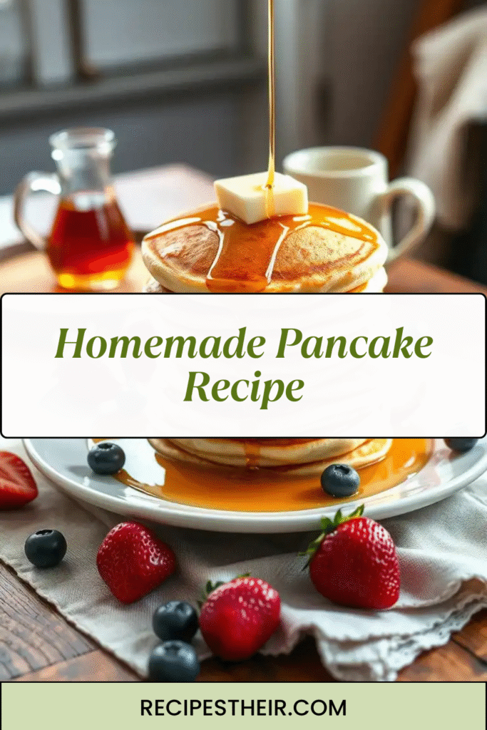 Homemade Pancake Recipe