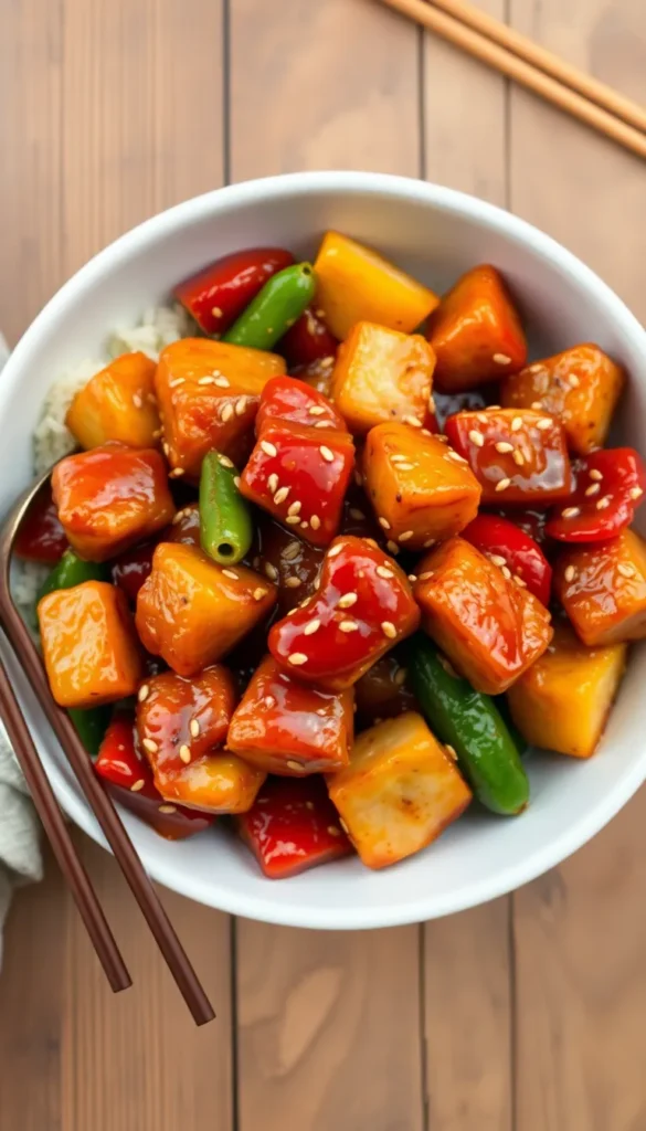 Honey-Soy Chicken Stir Fry