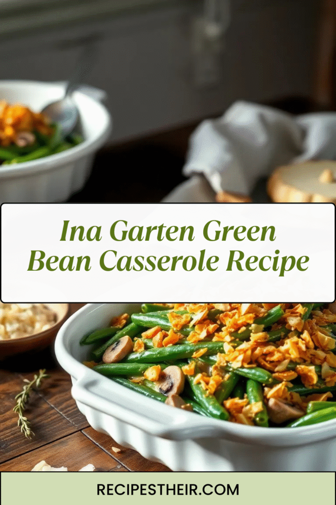 Ina Garten Green Bean Casserole Recipe