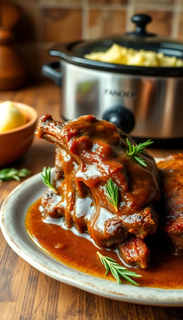 Ingredients You’ll Need for Beef Short Ribs Crock Pot Recipe