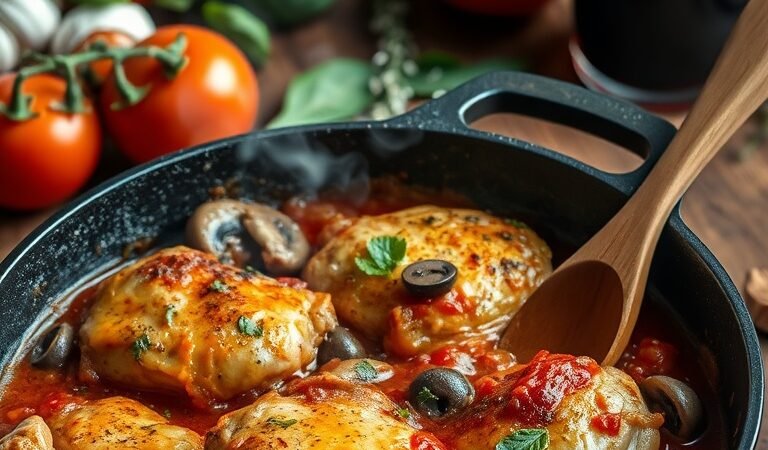 🍅 Chicken Cacciatore Recipe: The Ultimate Italian Comfort Dish