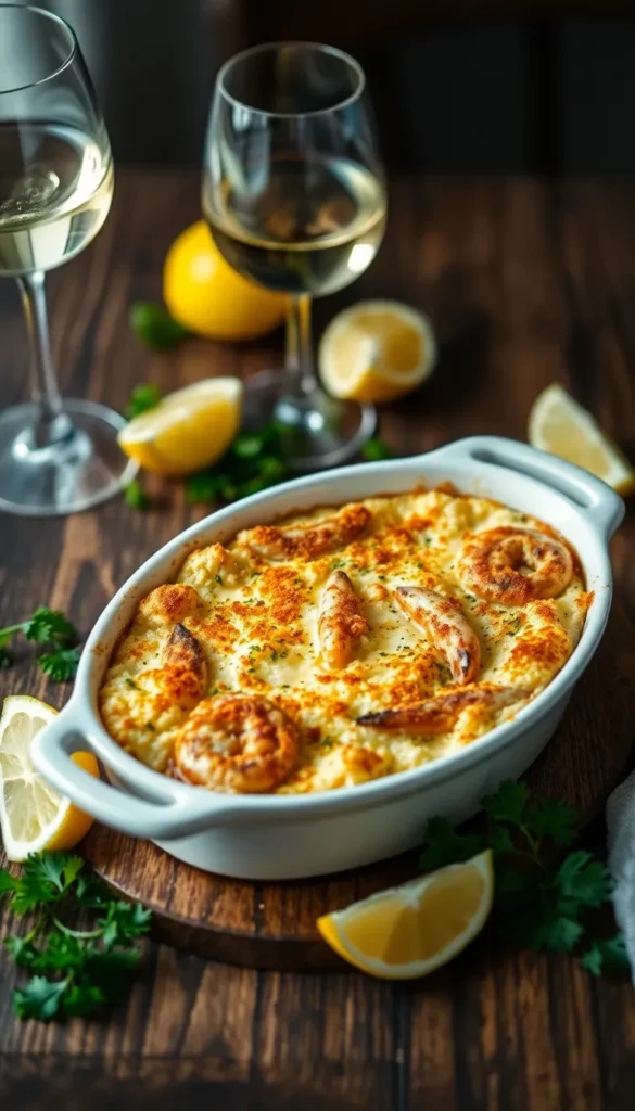 Ingredients You’ll Need for Classic Seafood Gratin