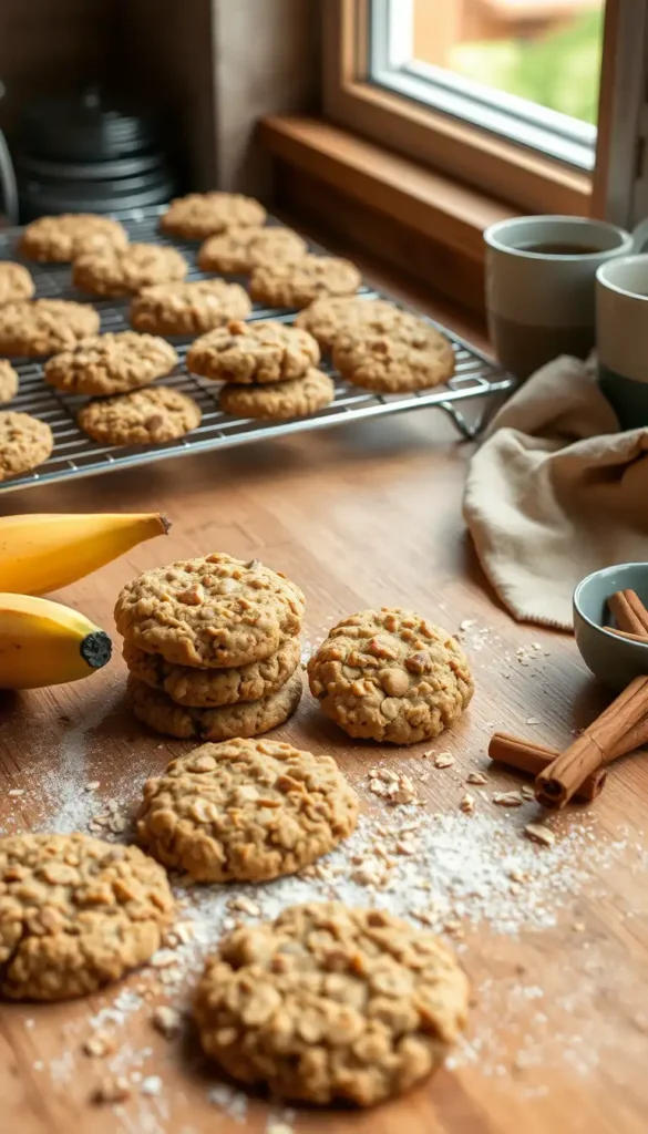 Ingredients You’ll Need for Spiced Banana Oatmeal Cookies
