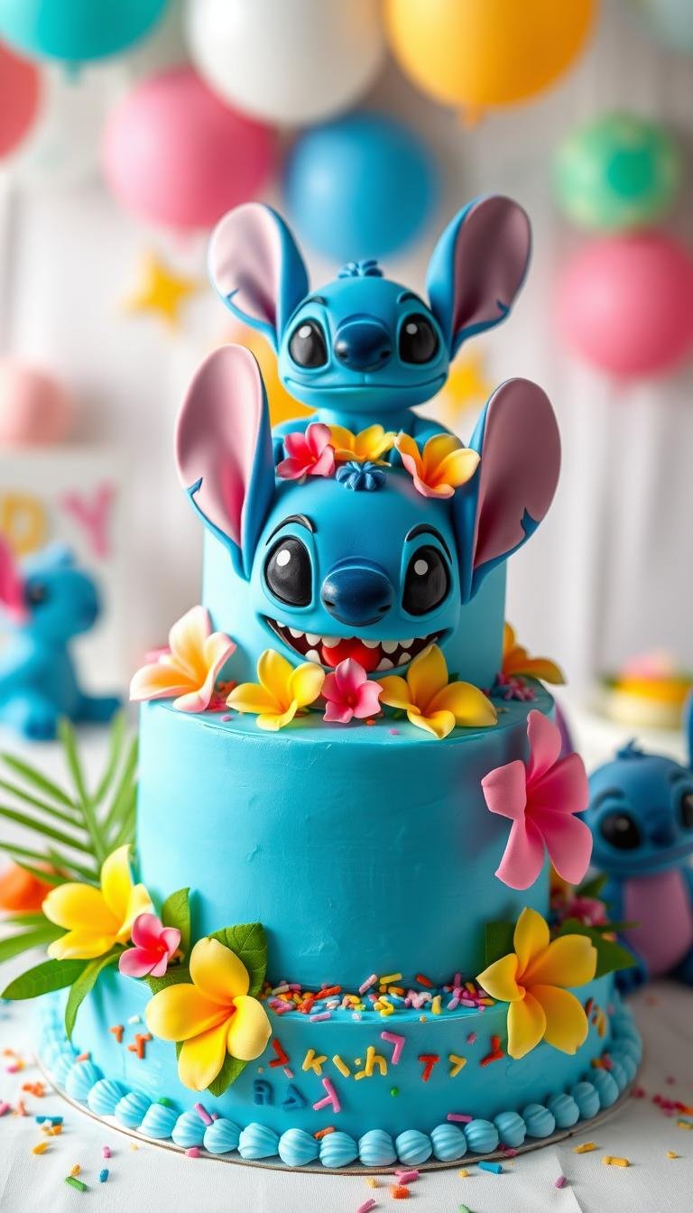 Ingredients You’ll Need for Stitch Birthday Cake