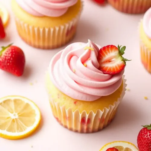 Ingredients You’ll Need for Strawberry Lemonade Cupcake Recipe