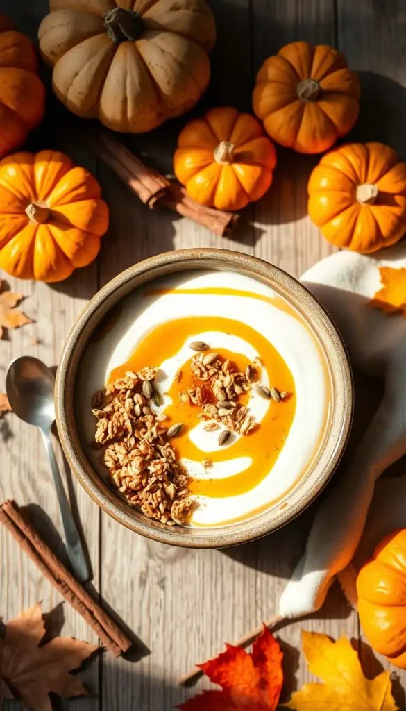 Ingredients for Pumpkin Yogurt Recipe