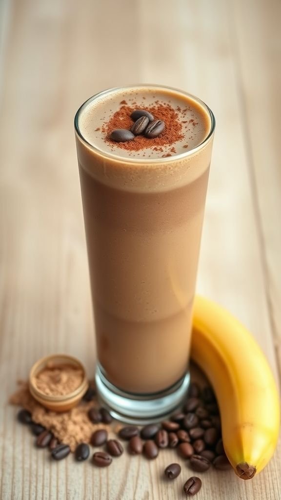 Ingredients for the Best Coffee Protein Smoothie Recipe