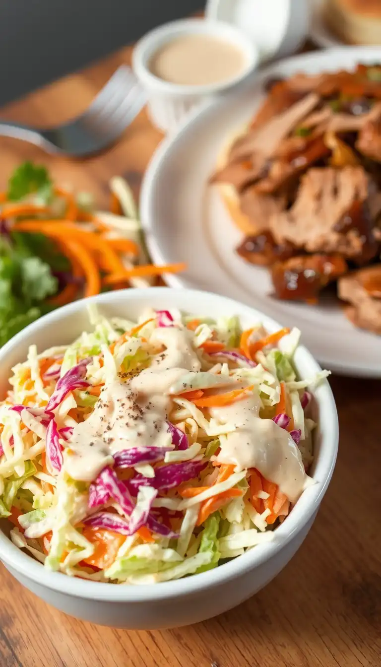 Ingredients for the Best Coleslaw Recipe for Pulled Pork