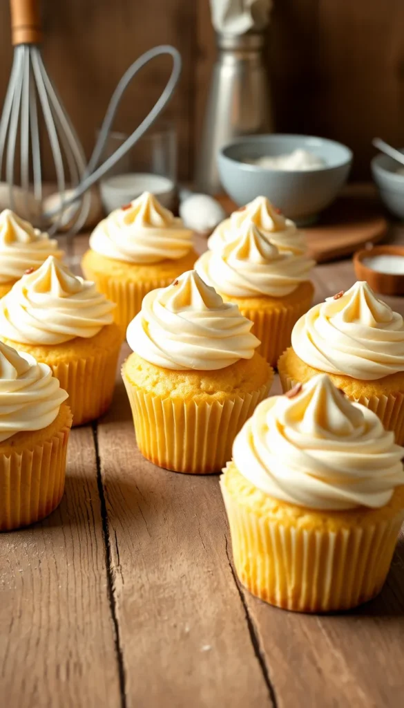 Ingredients for the Best Vanilla Cupcake Recipe