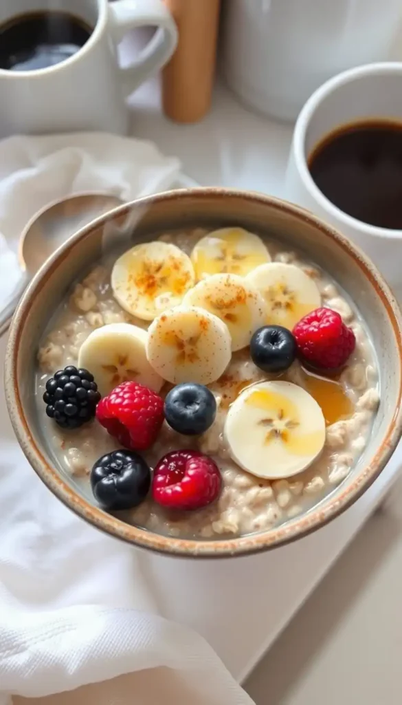 Instant Oatmeal with Toppings