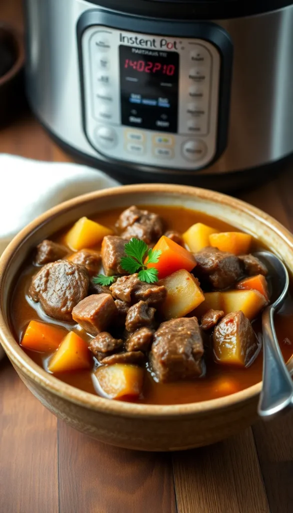 Instant Pot Beef Stew