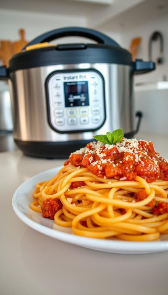 Instant Pot Spaghetti (One-Pot)