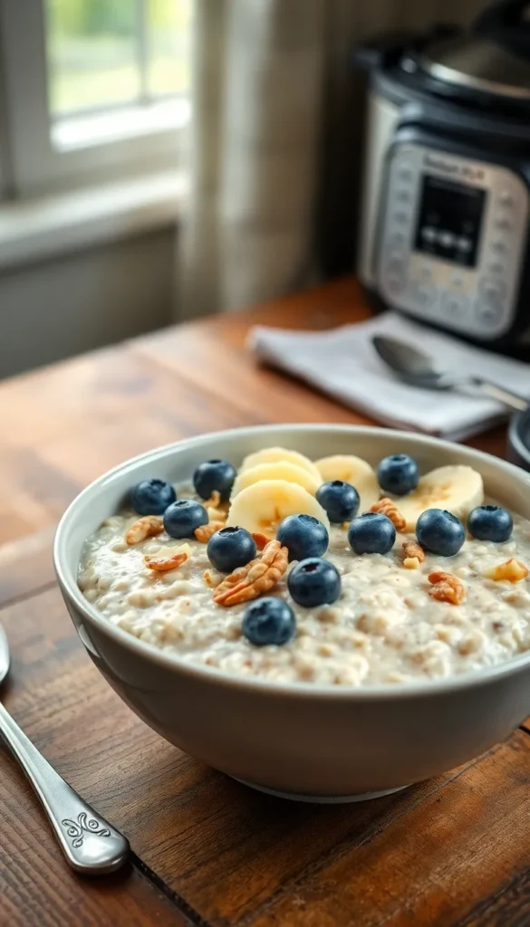 Instant Pot Steel Cut Oats