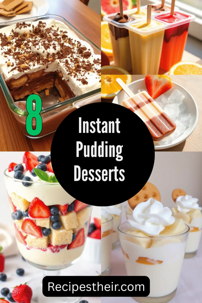 Instant Pudding Desserts
