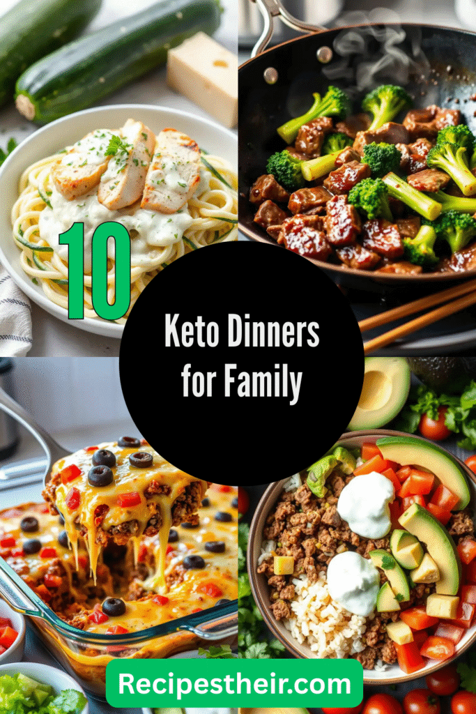 Keto Dinners for Family