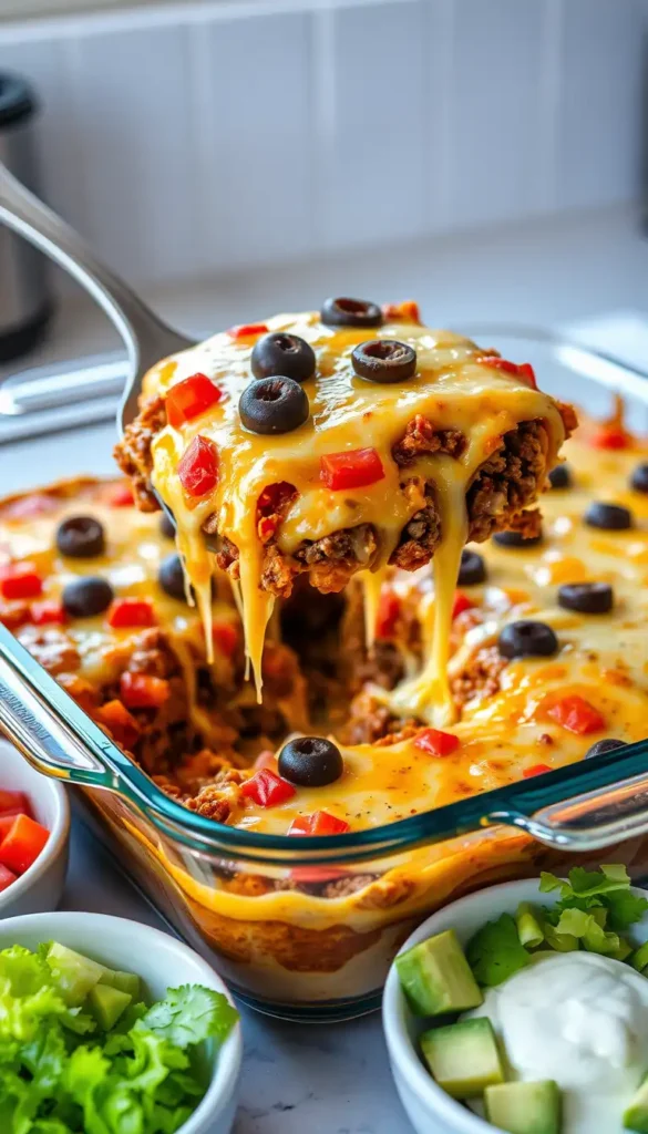 Keto Taco Casserole