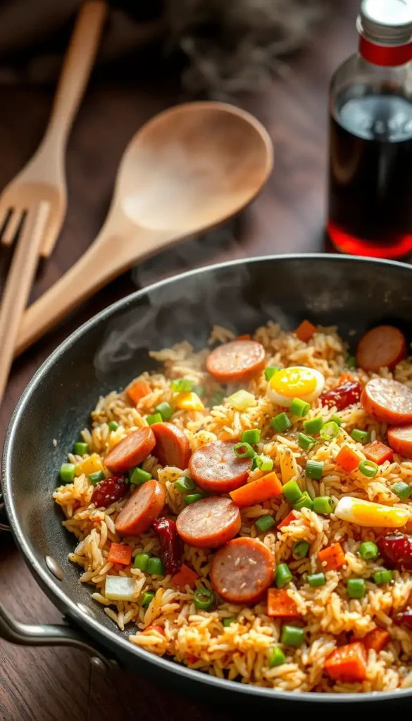 Kielbasa Fried Rice