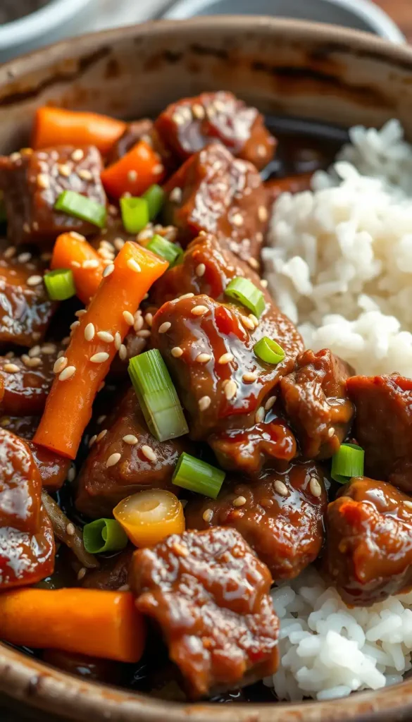 Korean-Style Bulgogi Steak Stir Fry