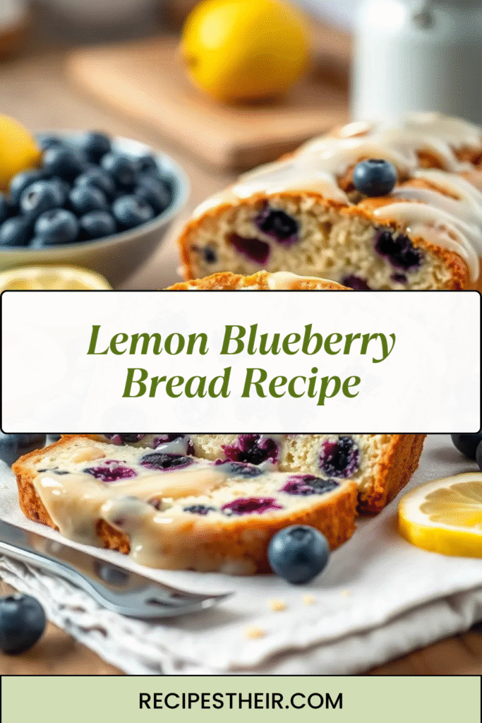 Lemon Blueberry Bread Recipe