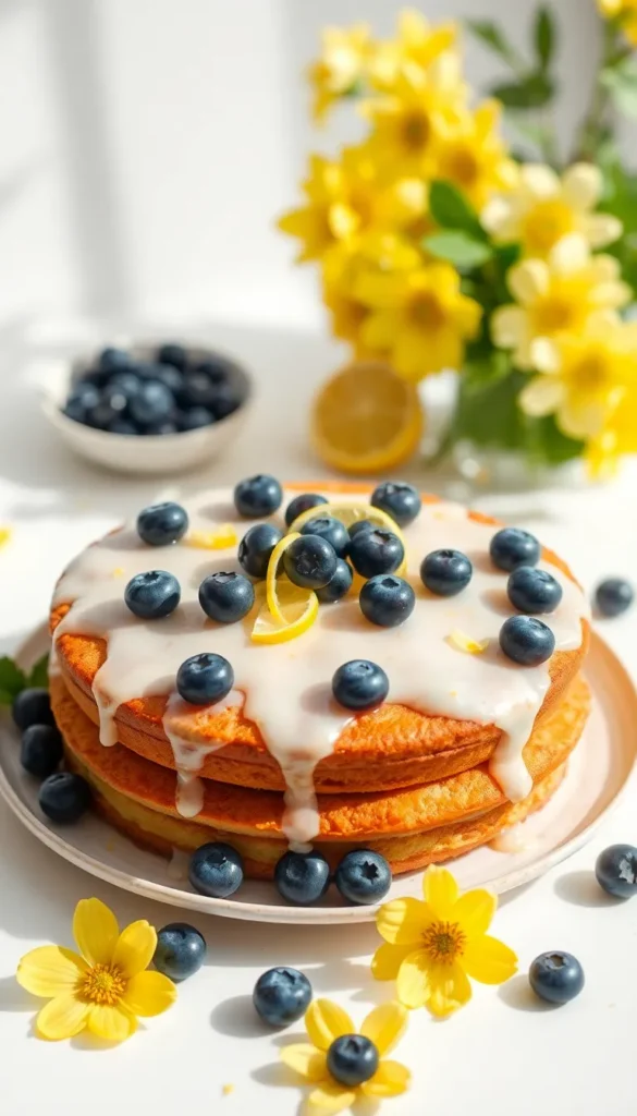 Lemon Blueberry Cake