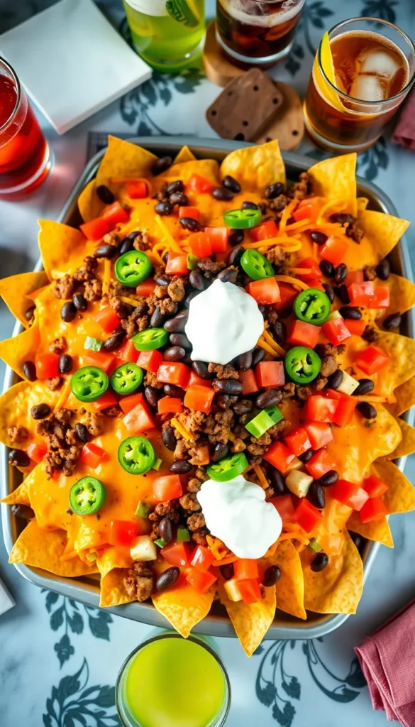 Loaded Nachos – A Party Favorite