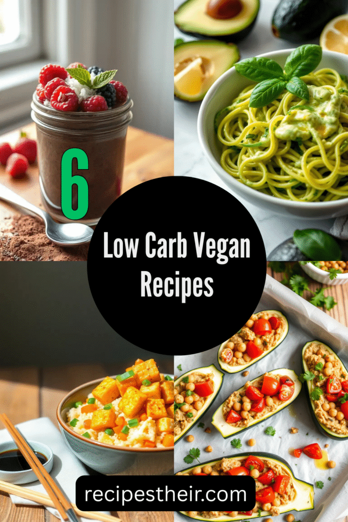 Low Carb Vegan Recipes