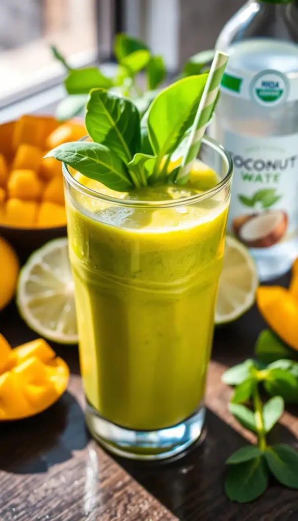 Mango Green Energy Smoothie