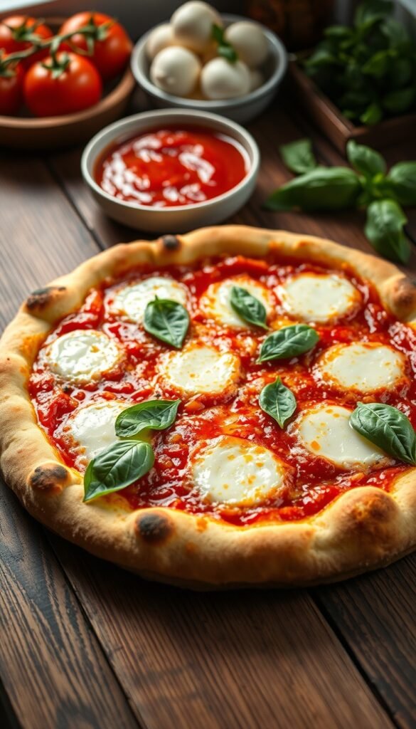 Margarita Pizza Recipe Overview