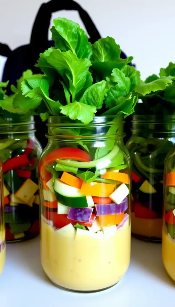 Mason Jar Salads