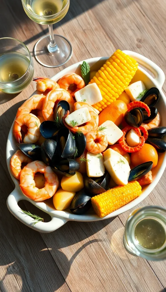 Mediterranean Seafood Boil
