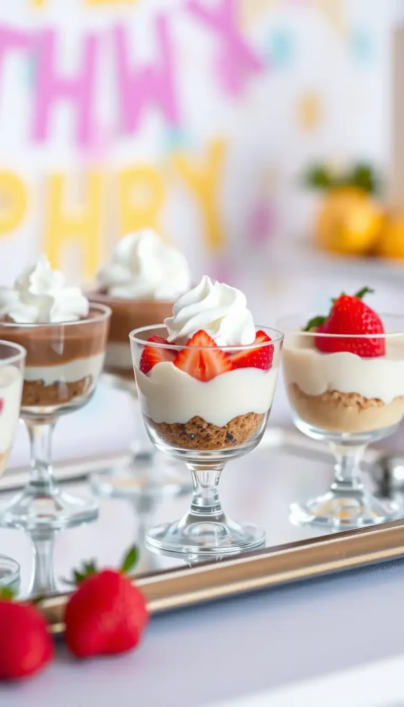 Mini Desserts in Cups – Elegant, Easy-to-Serve Finale