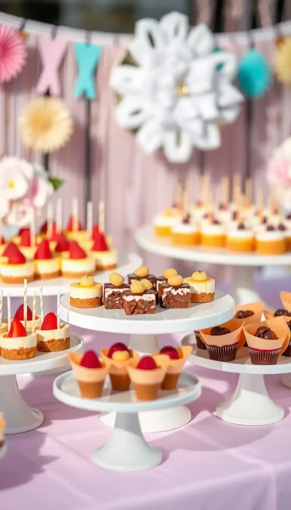 Mini Desserts – Sweet Bites to End the Night