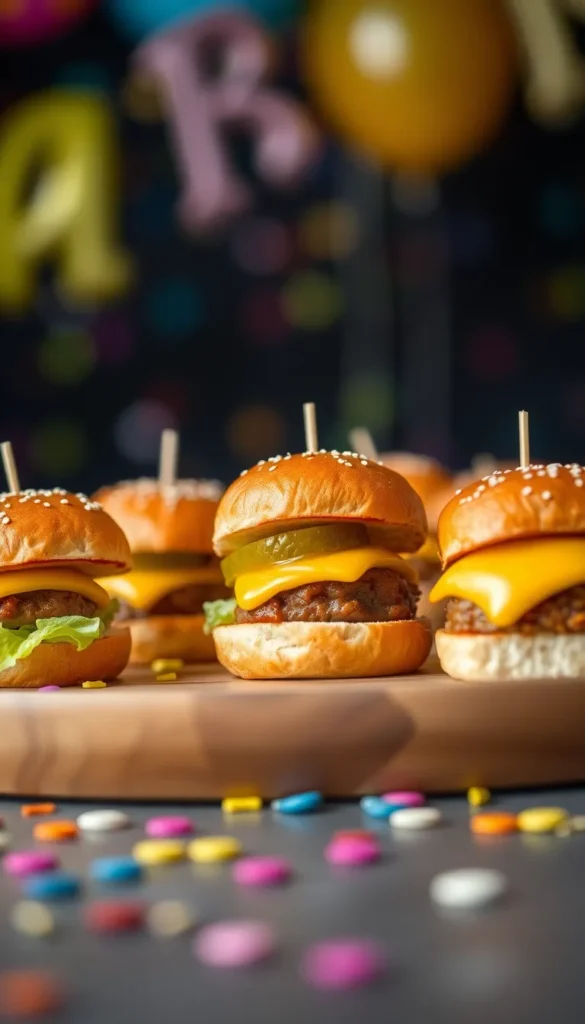 Mini Sliders – Bite-Sized Party Favorites