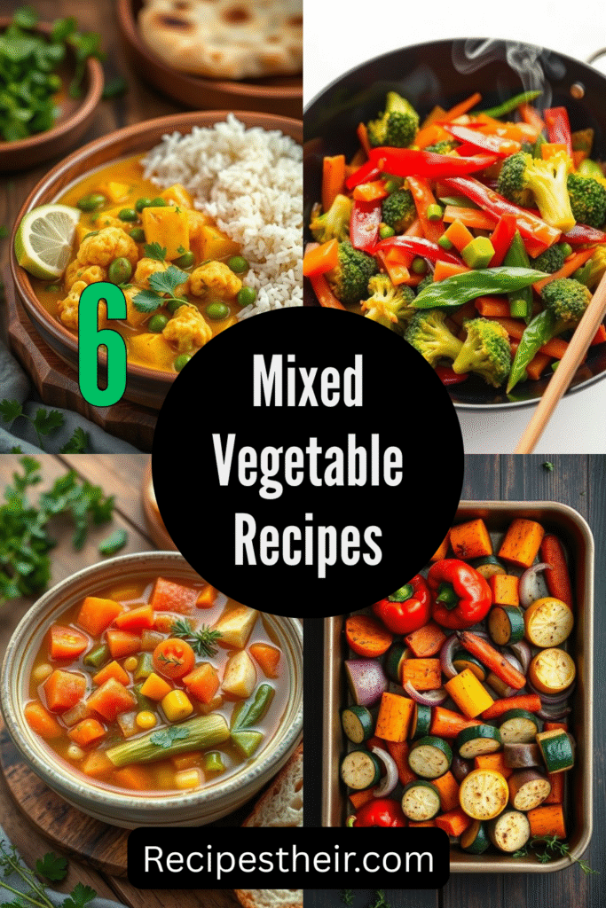 Mixed Vegetable Recipes
