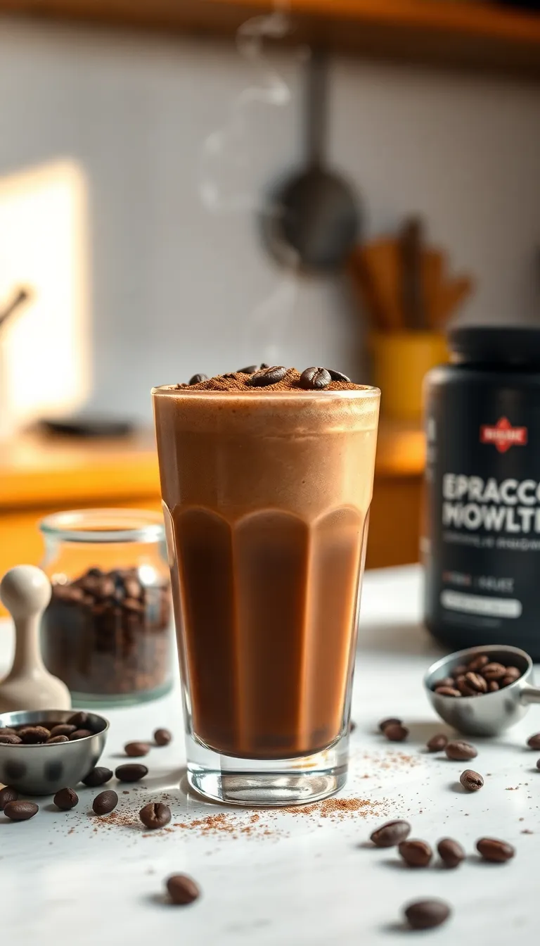 Mocha Espresso Protein Smoothie