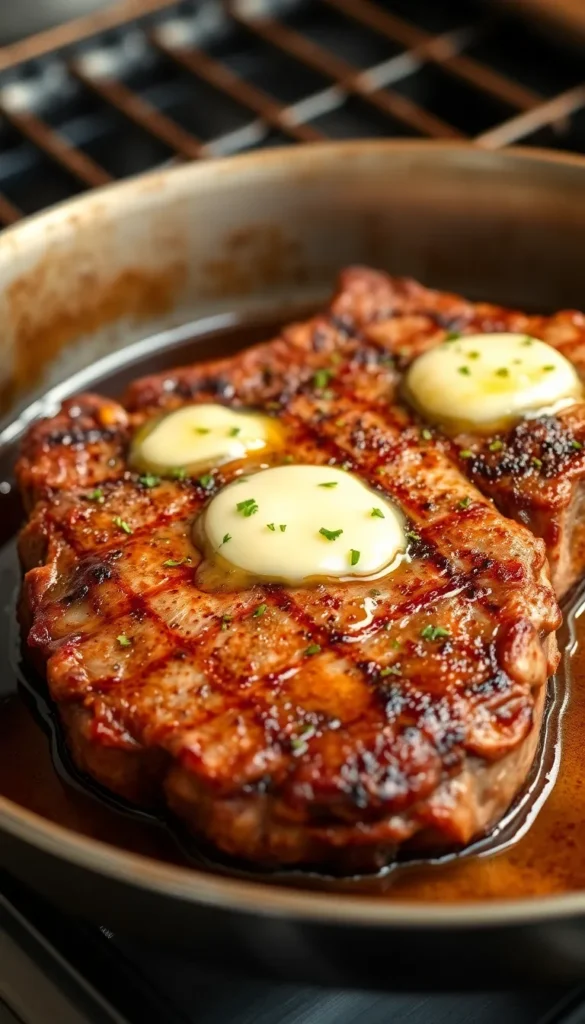 Oven-Baked Ribeye Steak