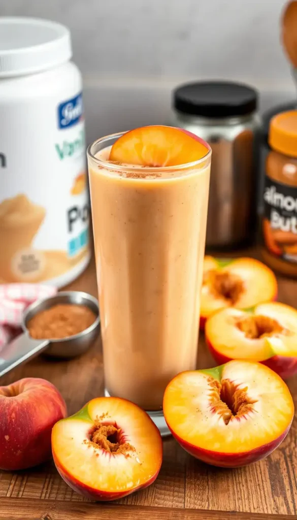 Peachy Protein Smoothie