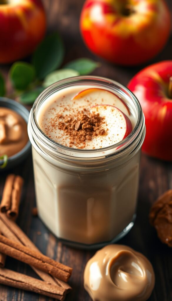 Peanut Butter Apple Pie Smoothie