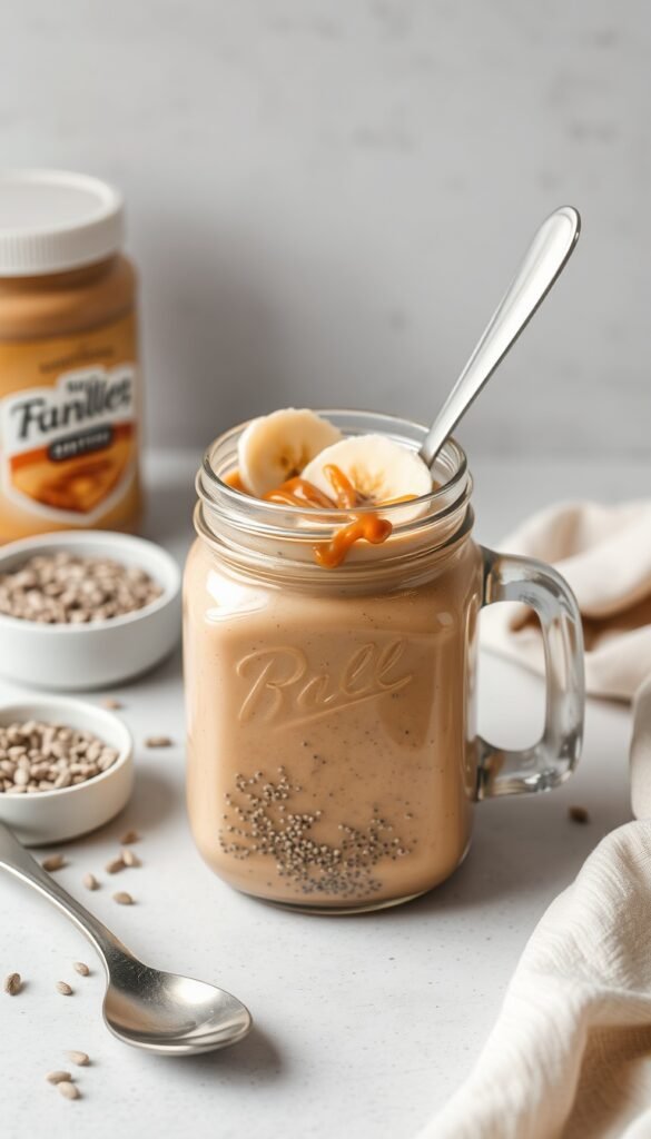Peanut Butter Chia Smoothie
