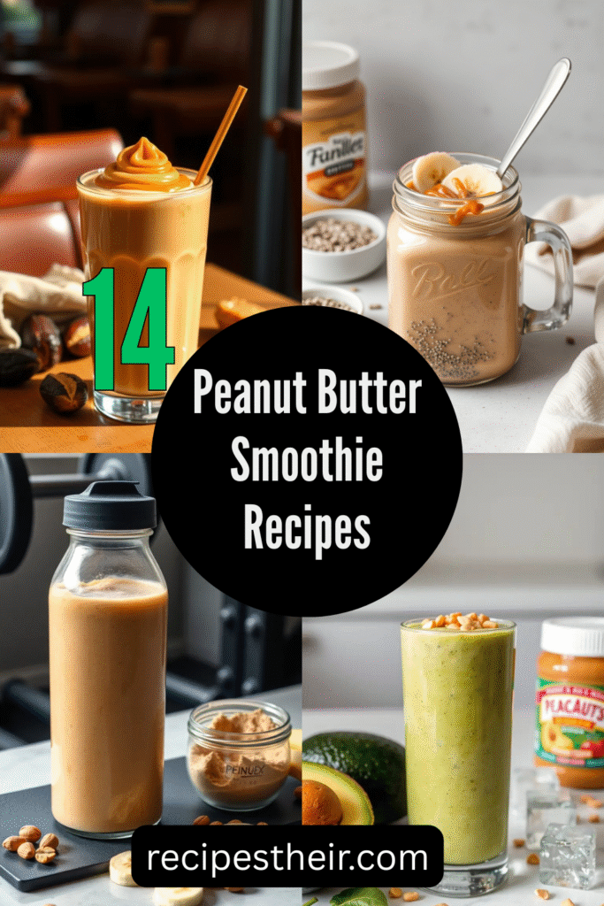 Peanut Butter Smoothie Recipes