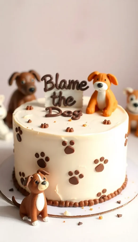 âPet Took Over the Partyâ Cake