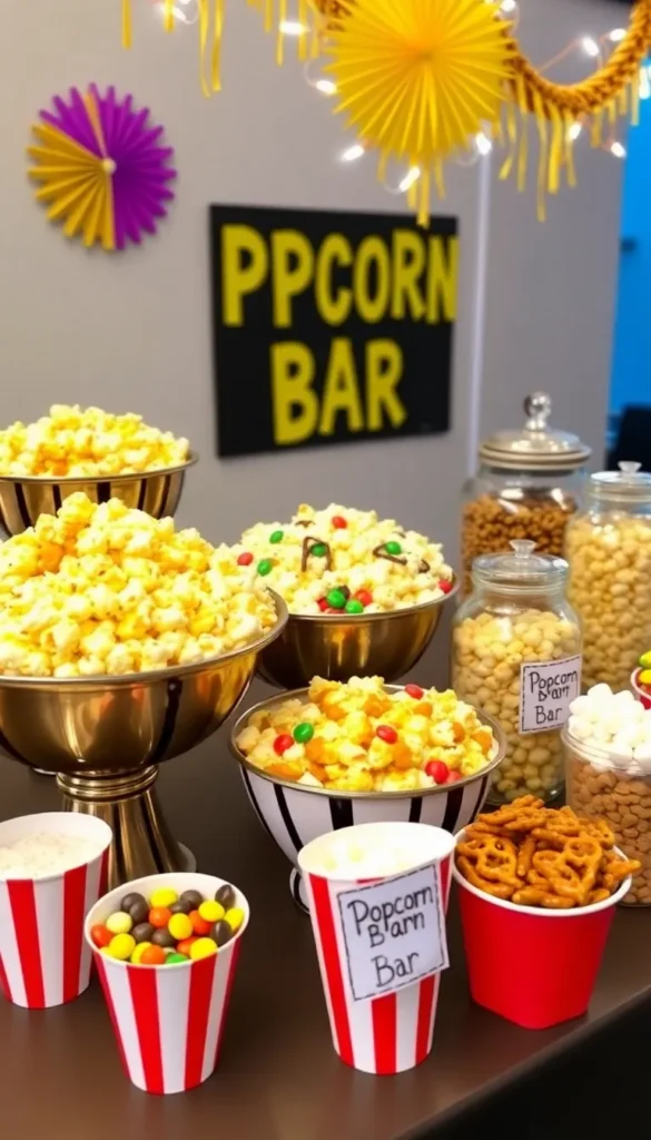 Popcorn Bar – A Sweet and Savory Surprise
