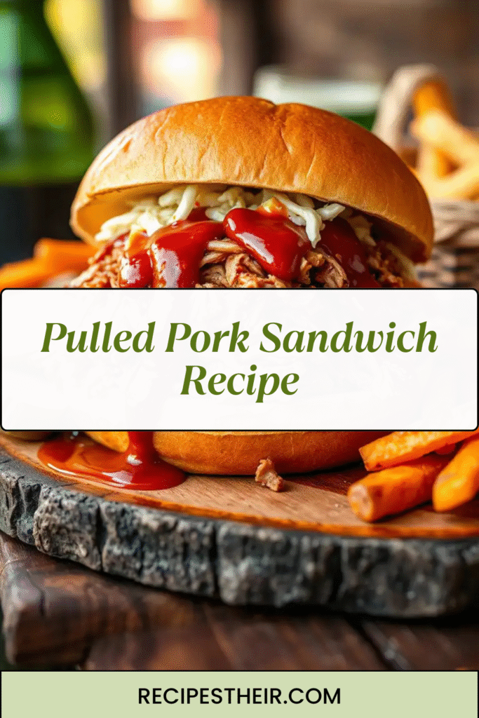 Pulled Pork Sandwich Recipe