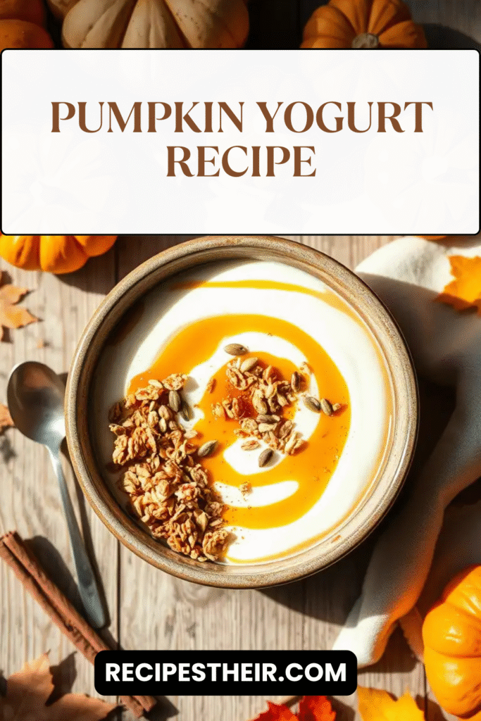 Pumpkin Yogurt Recipe