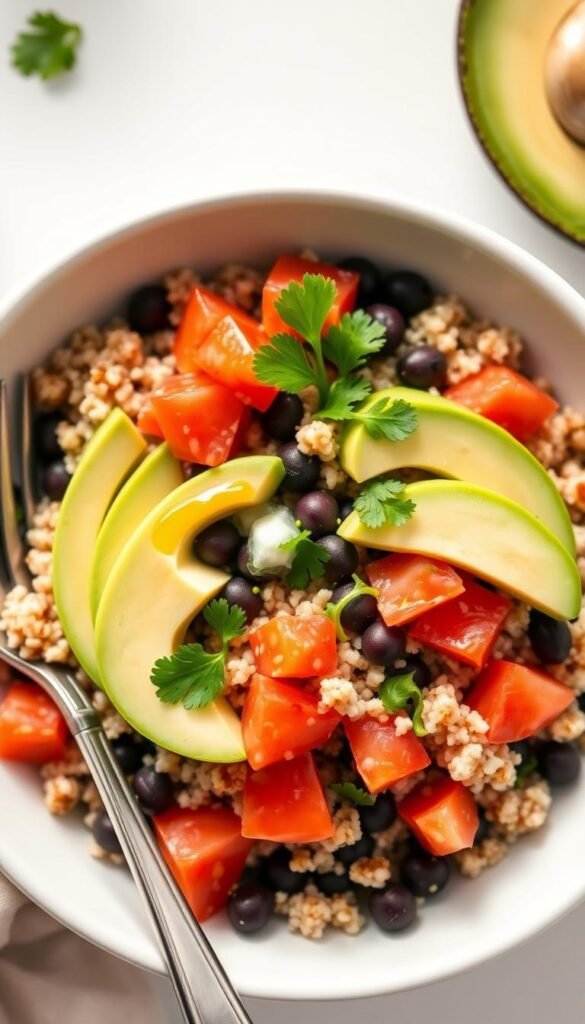 Quinoa and Black Bean Bowl