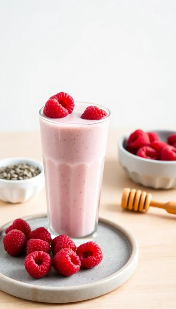 Raspberry Chia Smoothie