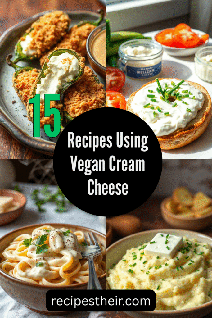 Recipes Using Vegan Cream Cheese