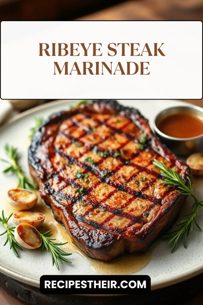 Ribeye Steak Marinade